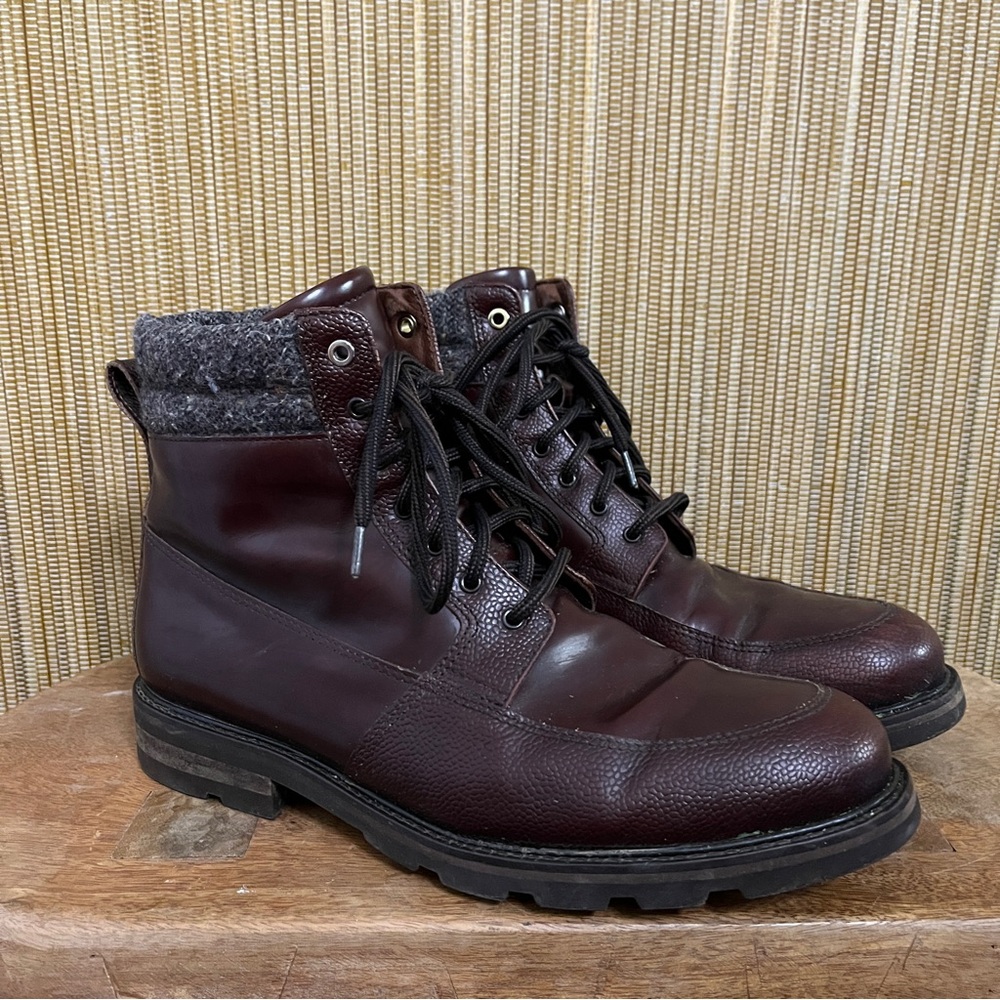 St. Moritz Brown Leather Trekking Ankle Boot 41